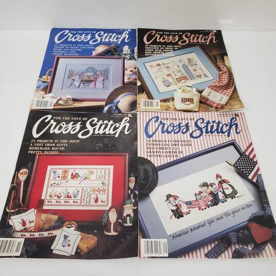 Buy the Vintage Cross Stitch Magazine Lot x9 #2