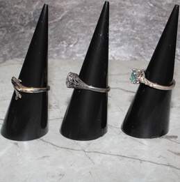 Assortment of 3 Kabana Sterling Silver Rings (Sizes 5.5, 7, 7) - 6.1g alternative image