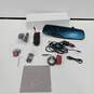 Rear View Mirror w/Dual Dash Cam & Accessories Lot image number 1