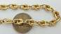 14K Yellow Gold Fancy Link Chain Bracelet 14.5g image number 3