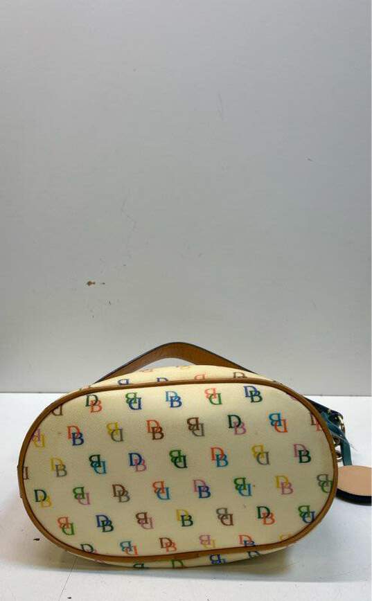 Dooney & Bourke Monogram Logo Vintage Bucket Bag Multicolor image number 3