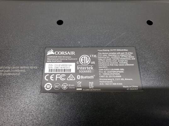 Bundle Untested Corsair Wireless Gaming Lapboard + Mechanical Keyboard K63 image number 4