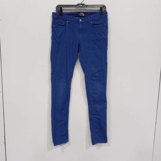 Women's The North Face Blue Jeans Size 4R image number 1