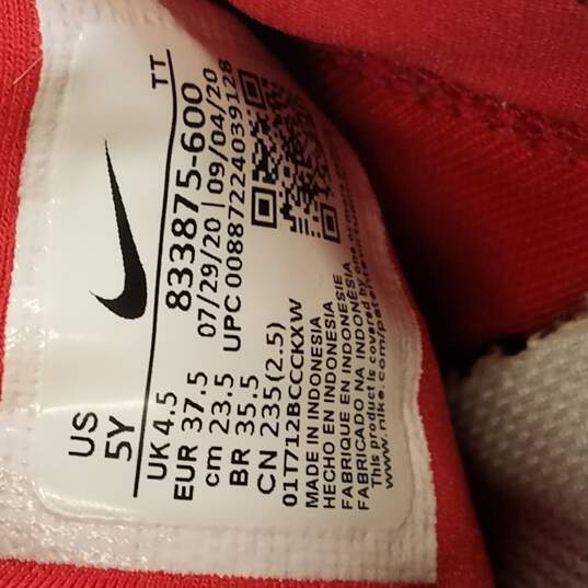 Nike Red Girls size 5Y image number 6