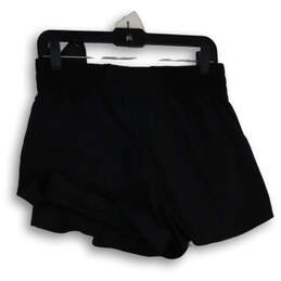 NWT Womens Black Elastic Waist Pull-On Athletic Shorts Size Medium alternative image