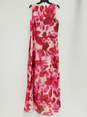 Womens Multicolor Floral Square Neck Sleeveless Ball Gown Dress Size 12 image number 2
