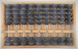 Vintage Wood Abacus Made in Japan 9 Rows