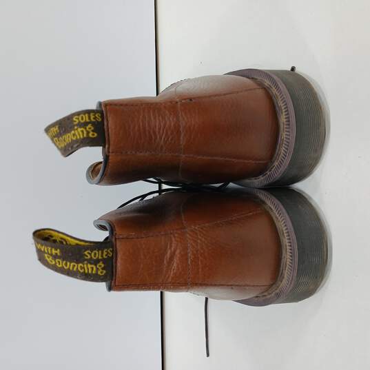 Dr. Martens Men's Sawyer Style Brown Boots Size 11 image number 3