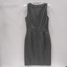 J. Crew Gray Sleeveless Sheath Dress Women's Size 0 alternative image