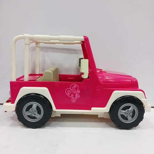 Our Generation Pink & White My Way and Highways 4×4 Car image number 1