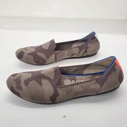 Rothy's Women's The Loafer Dark Brown Camo Flats Size 8.5 alternative image