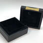 Womens Black Gold Garden Drive Lacquer Trinket Portable Jewelry Box image number 3