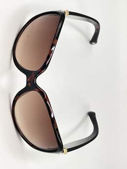 Womens FW15 Brown Tortoise Frame Brown Lenses Oval Sunglasses JEWV6EVMR-A