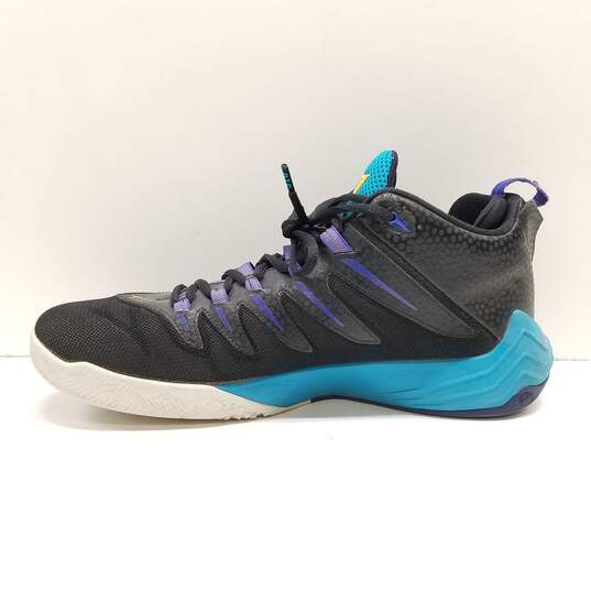 Nike Air Jordan CP3 IX Black, Blue, Purple Sneakers 810868-035 Size 11.5 image number 2