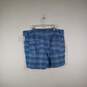 Womens Plaid Regular Fit Flat Front Slash Pockets Chino Shorts Size 26 image number 2