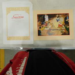 VTG Assorted Walt Disney Commemorative Lithographs Snow White Aladdin Beauty alternative image