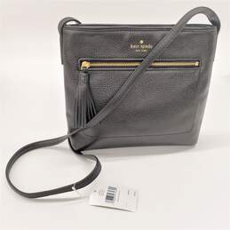 Kate Spade NWT Dessi Chester Street Crossbody in Black Pebbled Leather