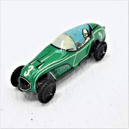 Vintage Marx Tin Wind Up Speedway #3 Green Whiz Race Car alternative image