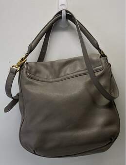 Marc By Marc Jacobs Leather Q Hobo Satchel Grey alternative image