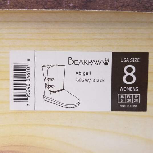 Bearpaw Abigail Women Shearling Boot US 8 Black image number 12