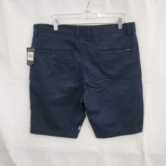Volcom Navy Modern Stretch Shorts NWT Size 36 image number 2