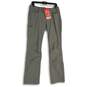 NWT The North Face Womens Gray Flat Front Straight Leg Hiking Pants Size 10 image number 1