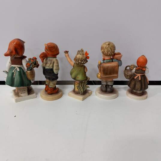 Vintage Goebel Hummel Figurines Assorted 5pc Lot image number 2