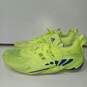 Adidas Crazy BYW X 2.0 Neon Yellow Sneakers Men's Size 12 image number 2