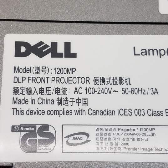 Dell Projector Model 1200MP image number 6