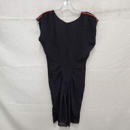 NWT Joe's Siema Beaded Black Chiffon Mini Dress Size S alternative image
