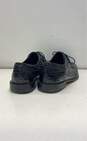 Stacy Adams Mens Derby Black Leather Croc Print Round Toe Lace Up Shoes Size 13 image number 4