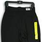 NWT Womens Black Flat Front Elastic Waist Skinny Leg Slim Fit Sweatpants Size S image number 4