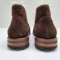 MENS MONTE ROSSO BRIXEN CHUKKA SUEDE SHOES SIZE 10 image number 4