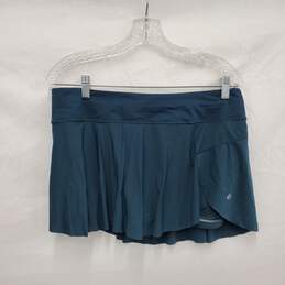 Lululemon Women's Athletica Blue Lost N' Pace Tennis Skirt Shorts Size 10