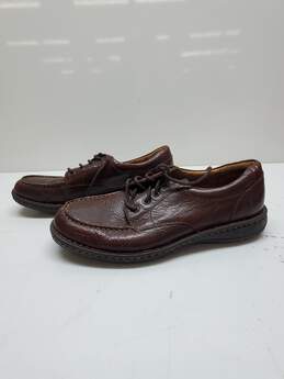 Born Brown Leather Lace Up Shoes Size 10