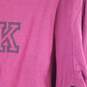 Womens Regular Fit Crew Neck Long Sleeve Pullover Crop Top Size Medium image number 3