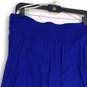 NWT Tommy Bahama Womens Blue Drawstring Waist Flat Front A-Line Skirt Size L image number 4