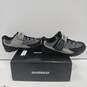 Women's Shimano Gray/Black Cycling Shoes size 4.5 NWT image number 5