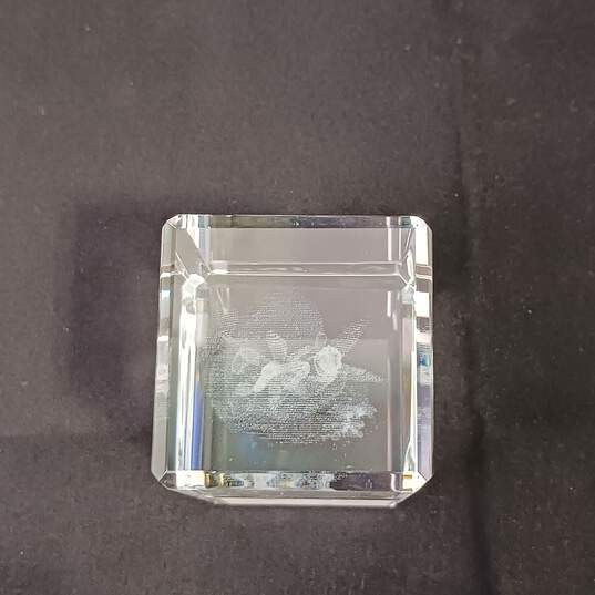Laser Cut Holographic Fairy Crystal Paperweight w/ Box image number 5