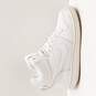 Nike Men's Court Borough Mid White Sneakers Size 8 image number 1