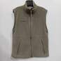 Columbia Men's Taupe Fleece Vest Size S image number 1