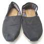 TOMS Black Canvas Slip ON Flats Shoes Women's Size 10 M image number 2