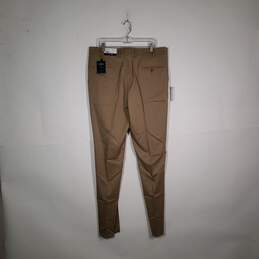 NWT Mens Chicago Fit Stretch Waistband Knee Lining Flat Front Chino Pants Sz 38 alternative image