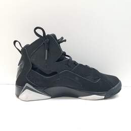 Nike Air Jordan True Flight GS Sneakers Youth 4.5Y Black Suede Ankle 343795-010 Women's size 6 alternative image