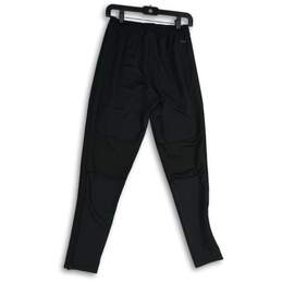 Adidas Womens Black Climacool Logo Elastic Waist Pull-On Sweatpants Size S alternative image