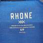 Rhone Egyptian Blue 1/4 Button Up Shirt MN Size S NWT image number 3