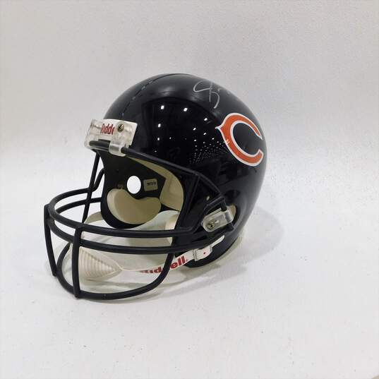 Johnny Knox Autographed Full Size Replica Helmet Chicago Bears image number 9