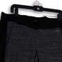 Womens Black Gray Performance Elastic Waist Pull-On Capri Leggings Size 2X image number 3