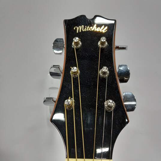 Mitchell Acoustic Guitar with Soft Case Gig Bag image number 4