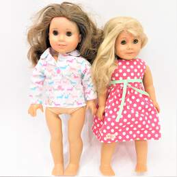 American Girl Dolls For P&R W/ Case Rebecca Rubin & 2010 GOTY Lanie Holland alternative image